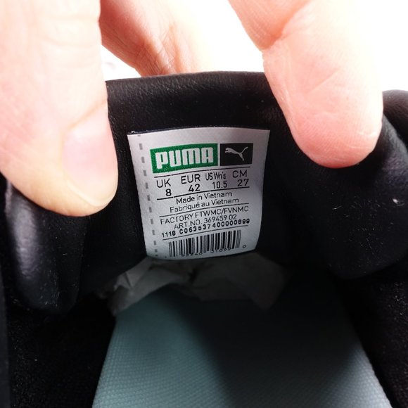 PUMA RS-150 Contrast Sneaker 369459-02 Black/Green - Picture 12 of 13